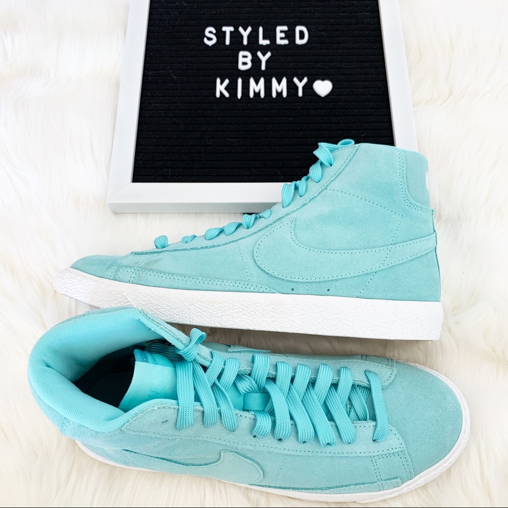 πΈ NIKE Blazer Mid Suede Sneakers Shoes New - Picture 3 of 6
